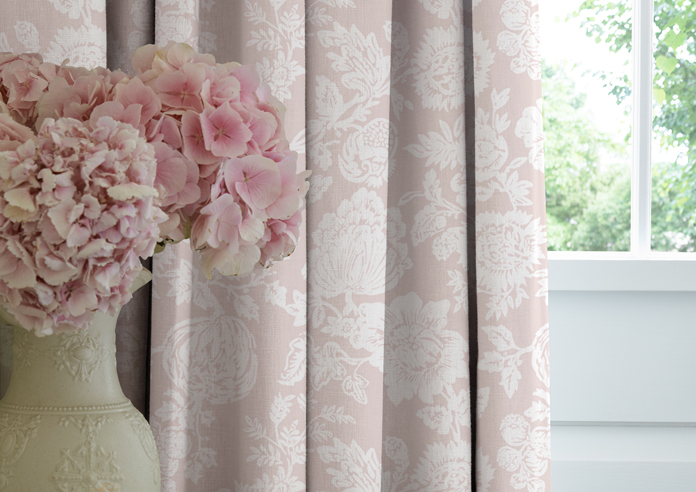 Shabby Chic by Rachel Ashwell Stipple, Dusky Pink - Made to Measure Curtains - Image 5